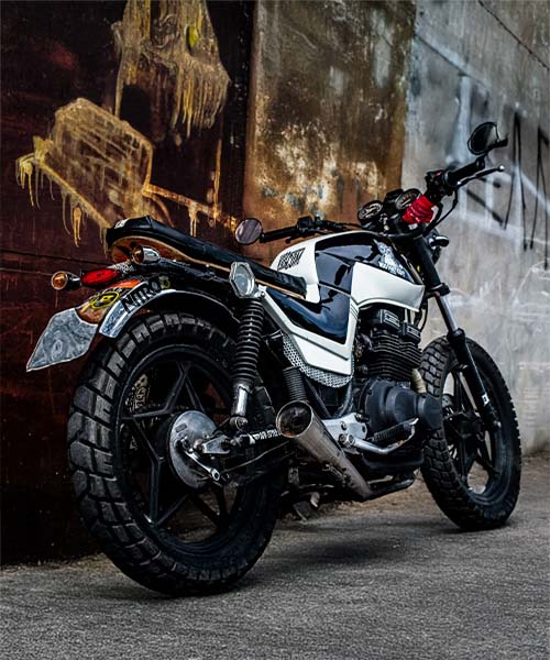 Moto entrada vinilado de motos 1
