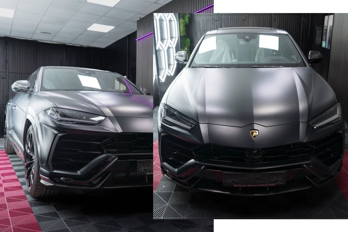 Lamborghini Urus con PPF completo en acabado mate en Barcelona